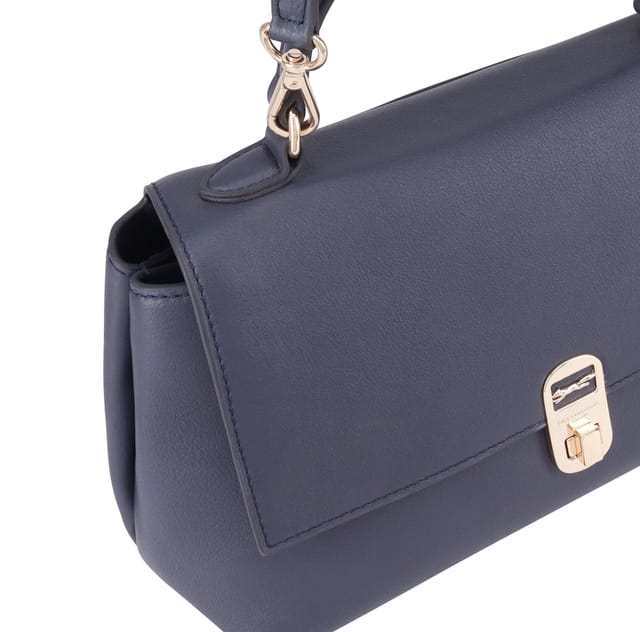 Paul Costelloe Paul Costelloe Women's Sava Leather Multi Way Bag in Navy - 3