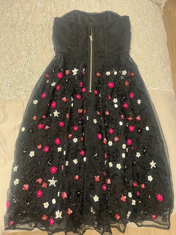 Topshop Embellished sequin Topshop dress 6-8