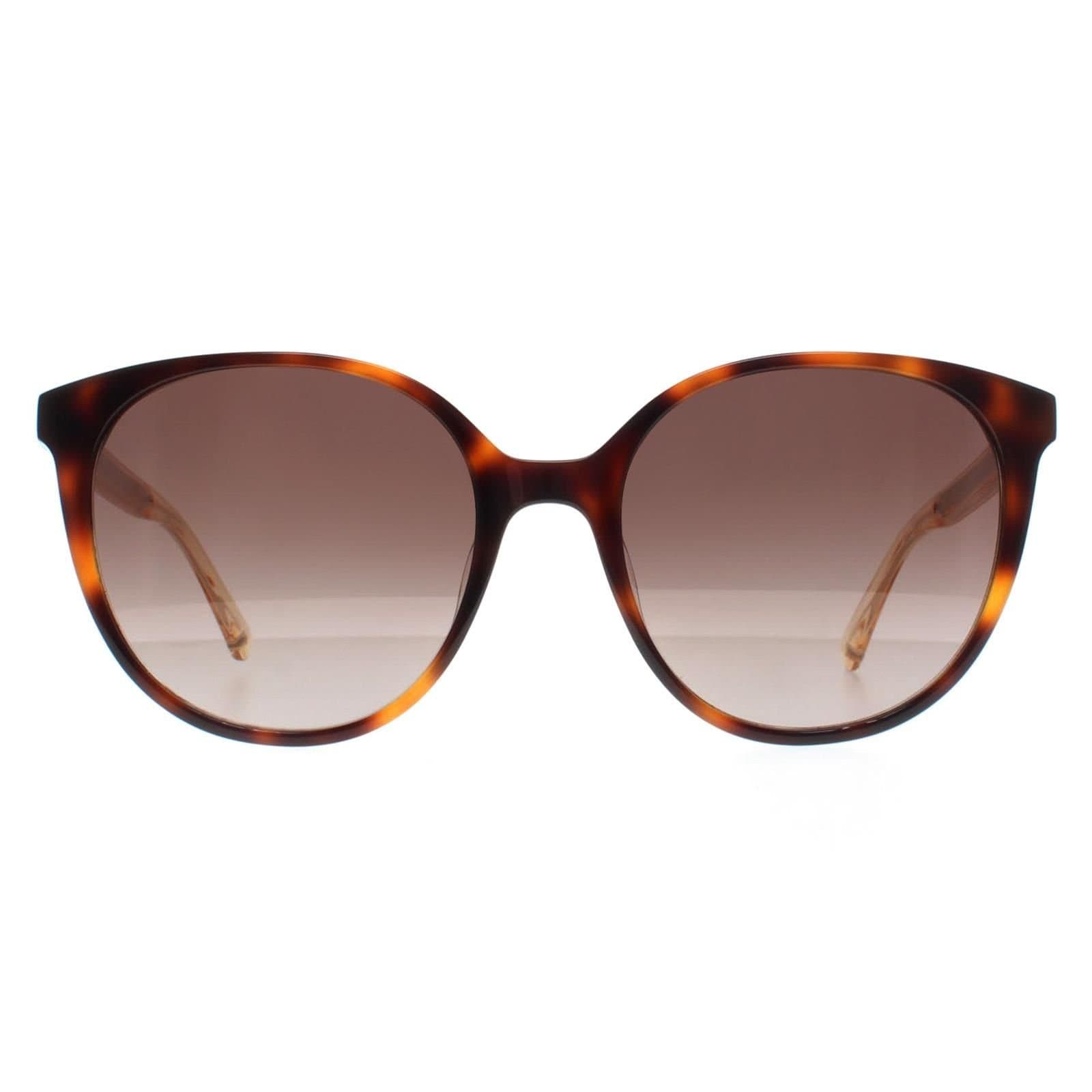 Kate Spade Kate Spade Women's Oval Havana Brown Gradient Kimberlyn/G/S