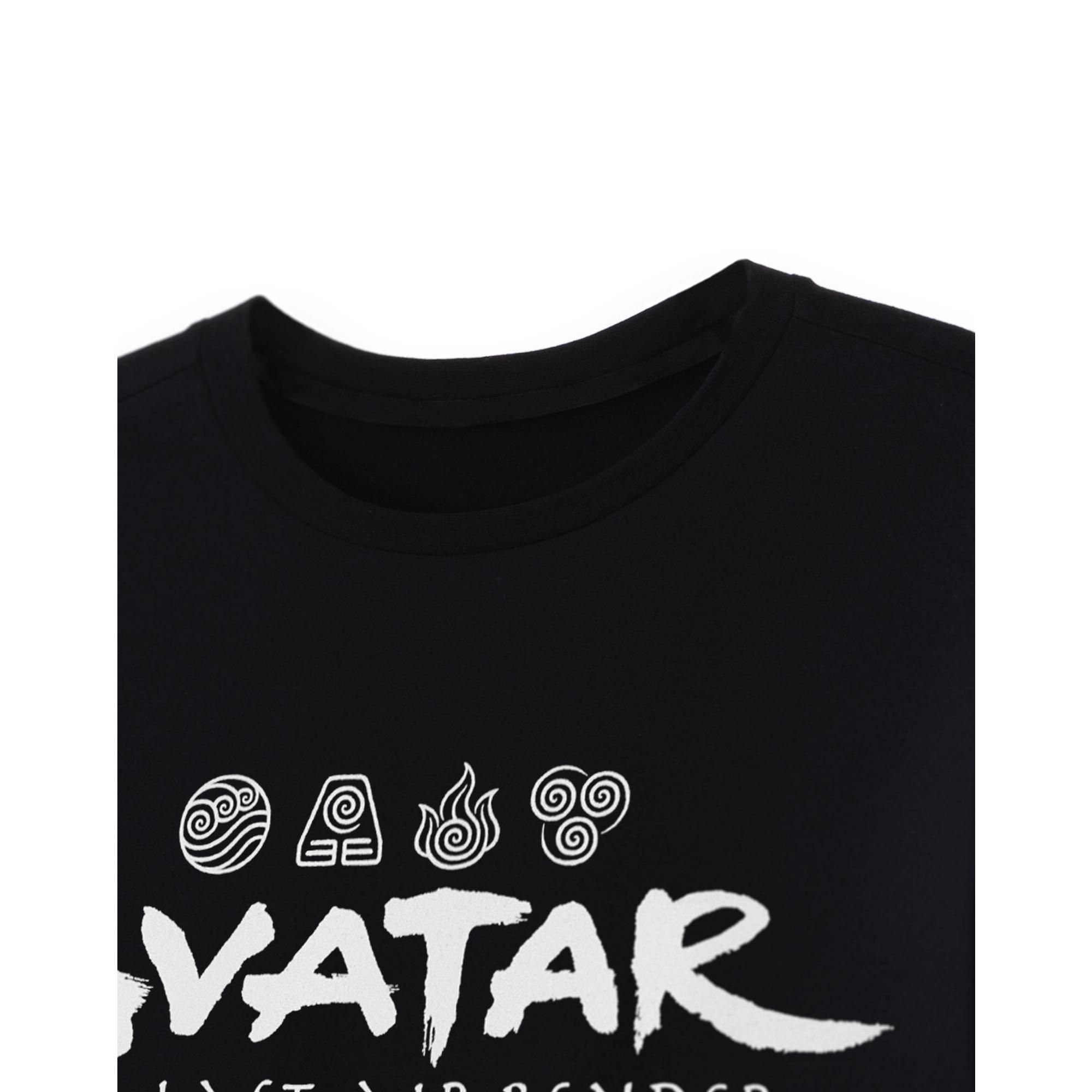 Avatar: The Last Airbender Avatar: The Last Airbender Men's Short Sleeved T-Shirt | Black - 3