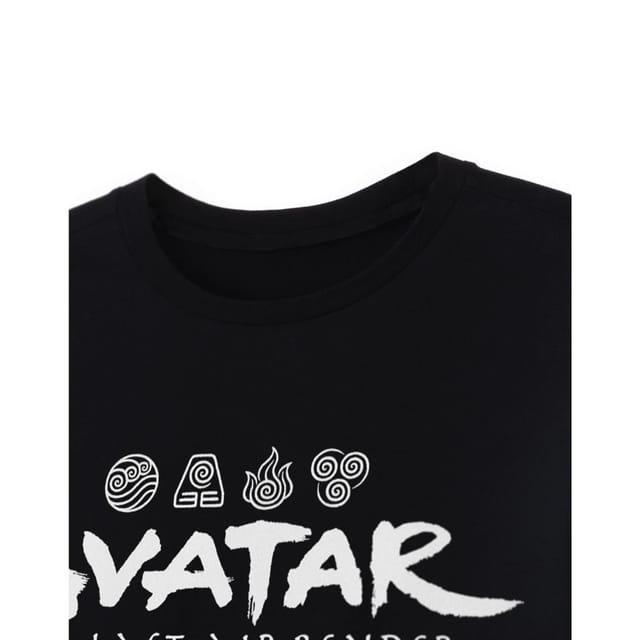 Avatar: The Last Airbender Avatar: The Last Airbender Men's Short Sleeved T-Shirt | Black - 3
