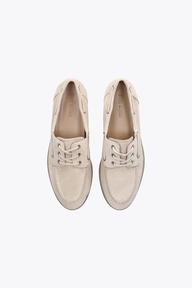 Steve Madden STEVE MADDEN Women's 'Ports 290' Suede Flats in Cream - 2