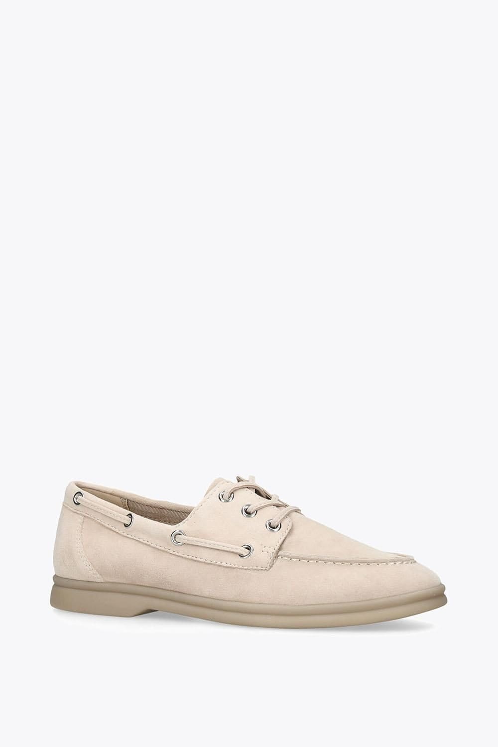 Steve Madden STEVE MADDEN Women's 'Ports 290' Suede Flats in Cream - 4
