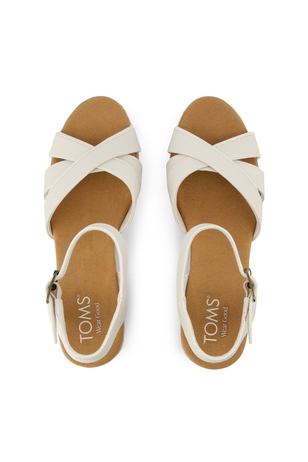 TOMS TOMS Women's Majorca Strappy Sandal in Light Sand - 4