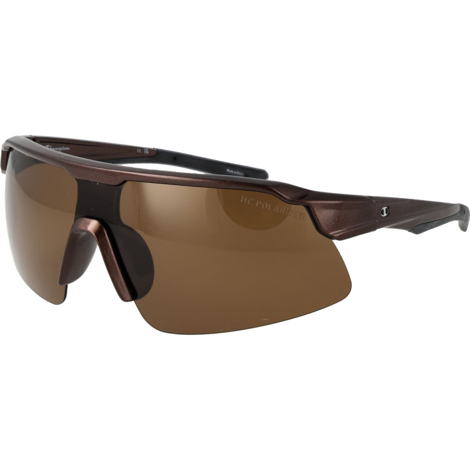 Champion Champion Men's CU5140-146C04 Square/Rectangle Sunglasses in Brown