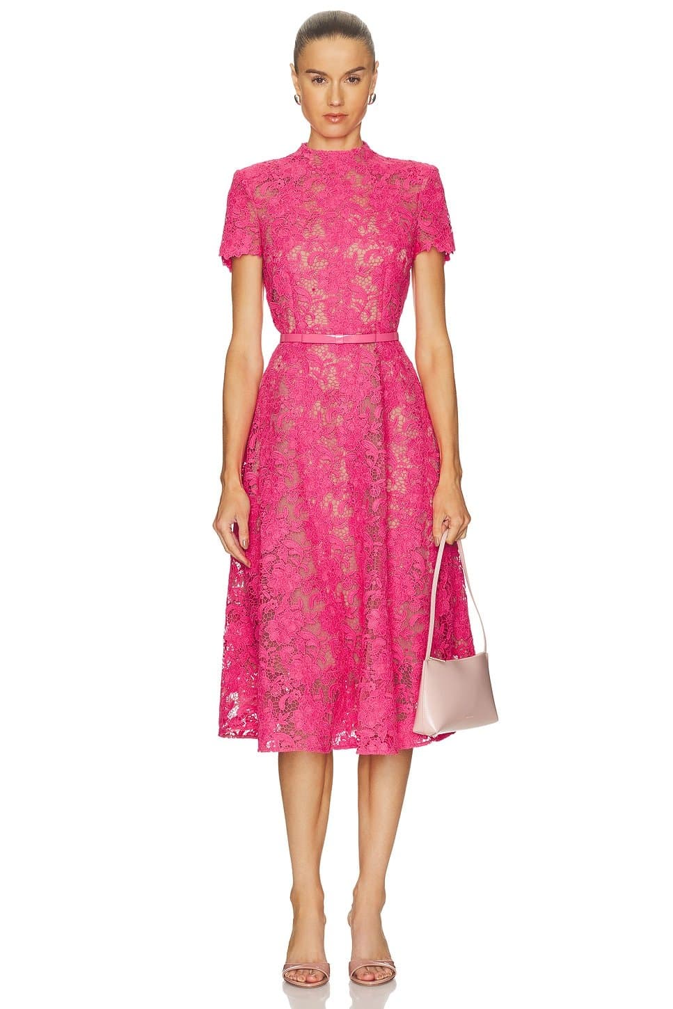 revolve Lace Midi Dress