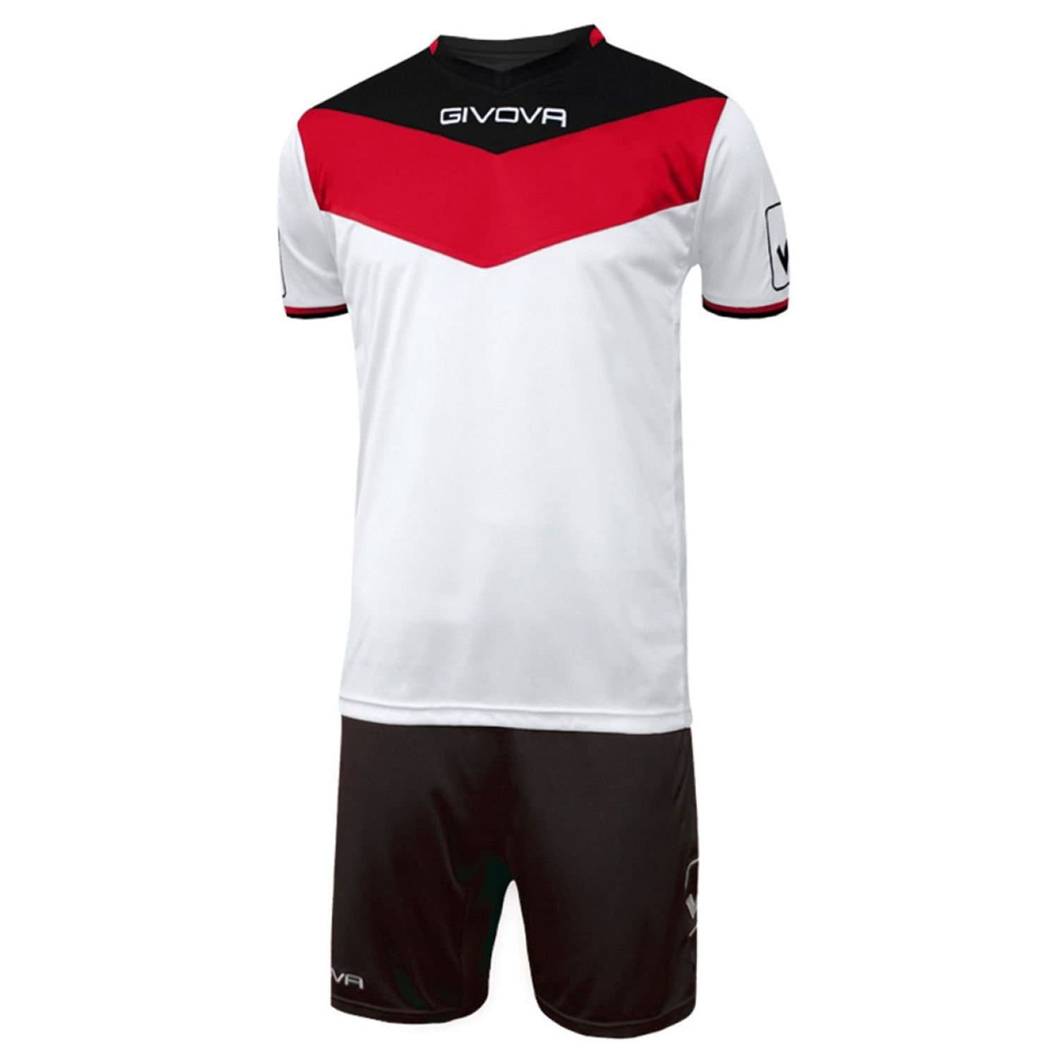 Givova Givova Men's T-Shirt & Shorts Set in White