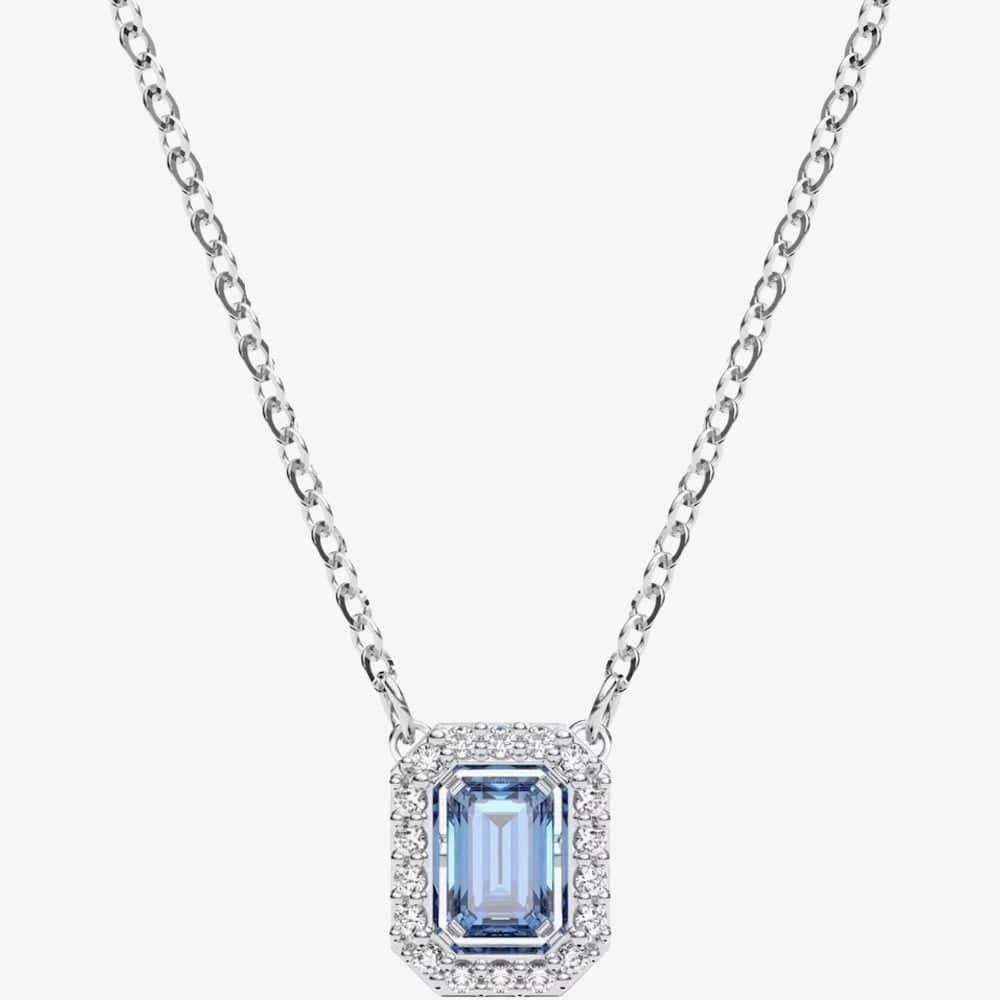 Swarovski Swarovski Silver Octagon Cut Necklace 5614926