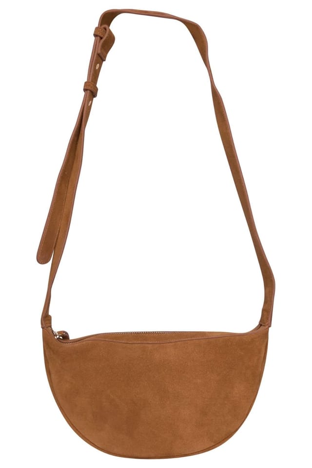 Barneys Originals Barneys Originals Women's Tan Suede Crossbody Bag - 3