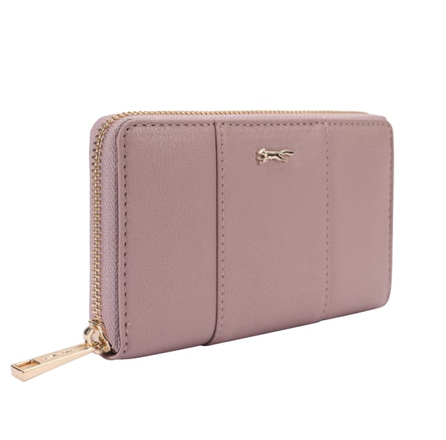 Paul Costelloe Paul Costelloe Women's Dione Leather Purse in Rose - 2