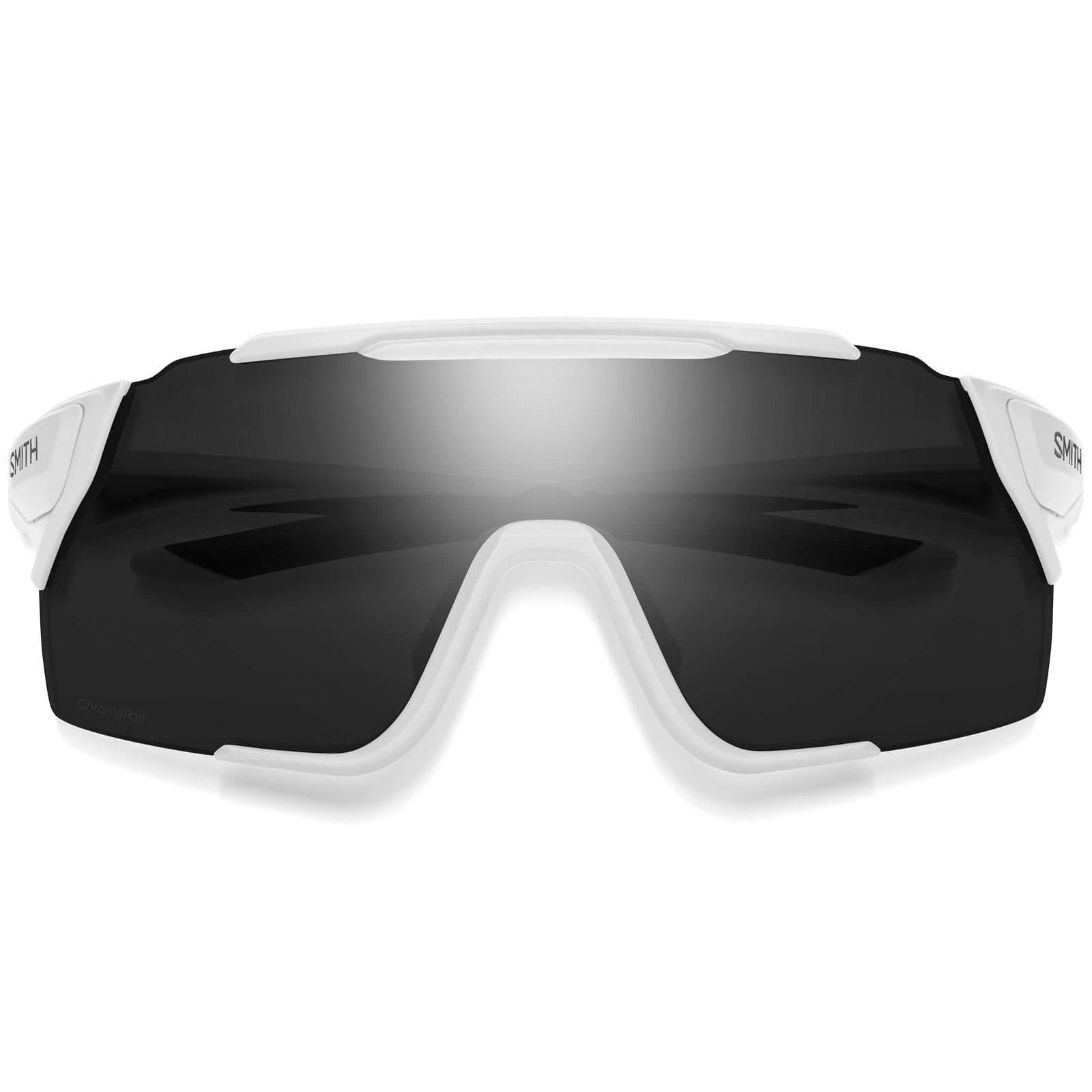 Smith Smith Men's Shield Matte White ChromaPop Black Attack Mag MTB