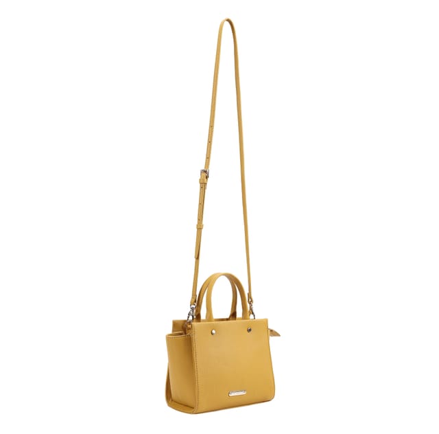 Paul Costelloe Paul Costelloe Women's Drini Cross Body Bag in Mustard - 3