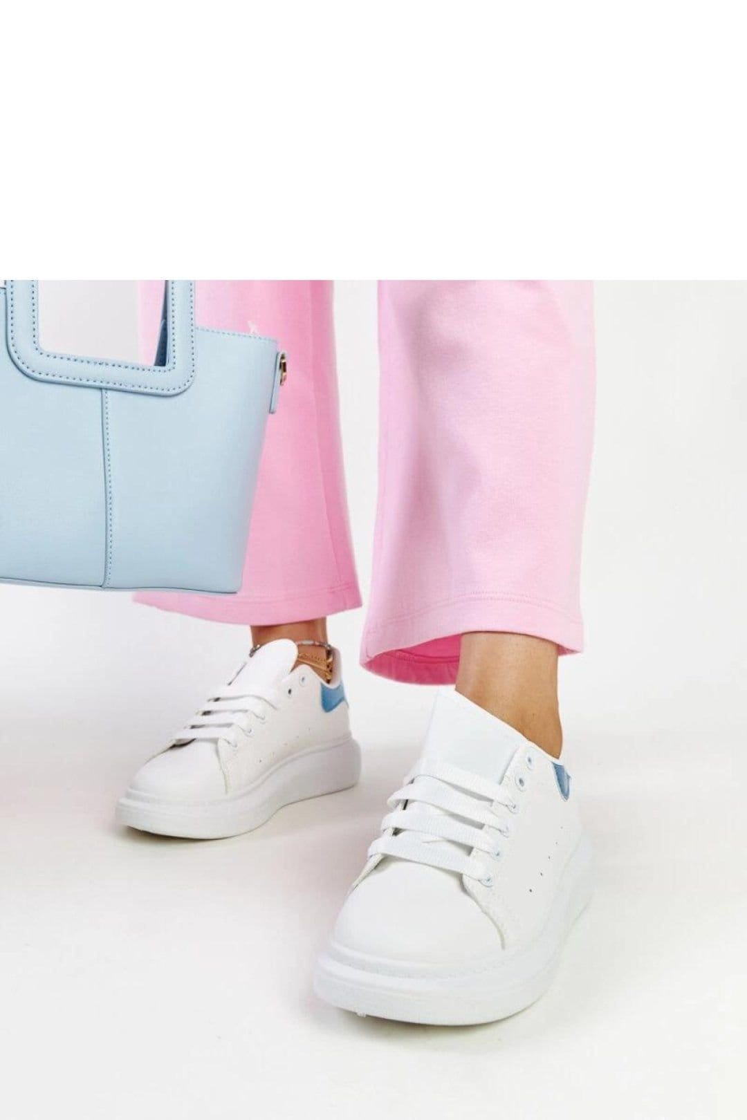 Love Lace Love Lace Women's Summer Low Sport Sneakers White Lace Up Rubber Sole - 4