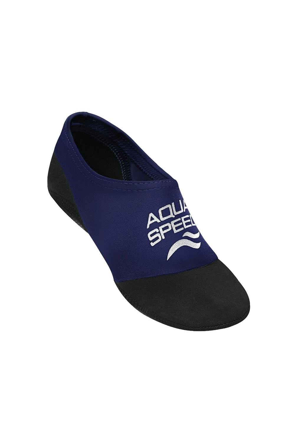 Aqua Speed Aqua Speed Men's Swimming Socks | Lightweight Fit Anti Slip Neoprene Pool Swim Shoes in Navy - 4