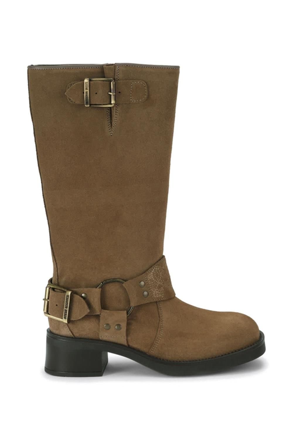 Steve Madden STEVE MADDEN Women's 'Bonetta 003' Suede Boots in Taupe