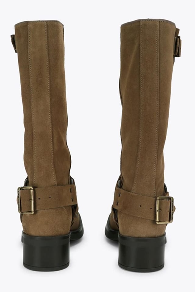Steve Madden STEVE MADDEN Women's 'Bonetta 003' Suede Boots in Taupe - 3