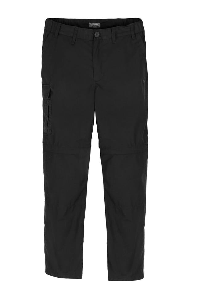 Craghoppers Craghoppers Men's Expert Kiwi Active Anti-Insect Zip-Off Workwear Trousers in Black - 3