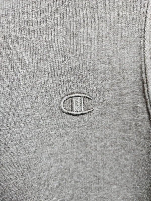 Champion Champion ECO Grey Embroidered Logo Crewneck Sweatshirt Small