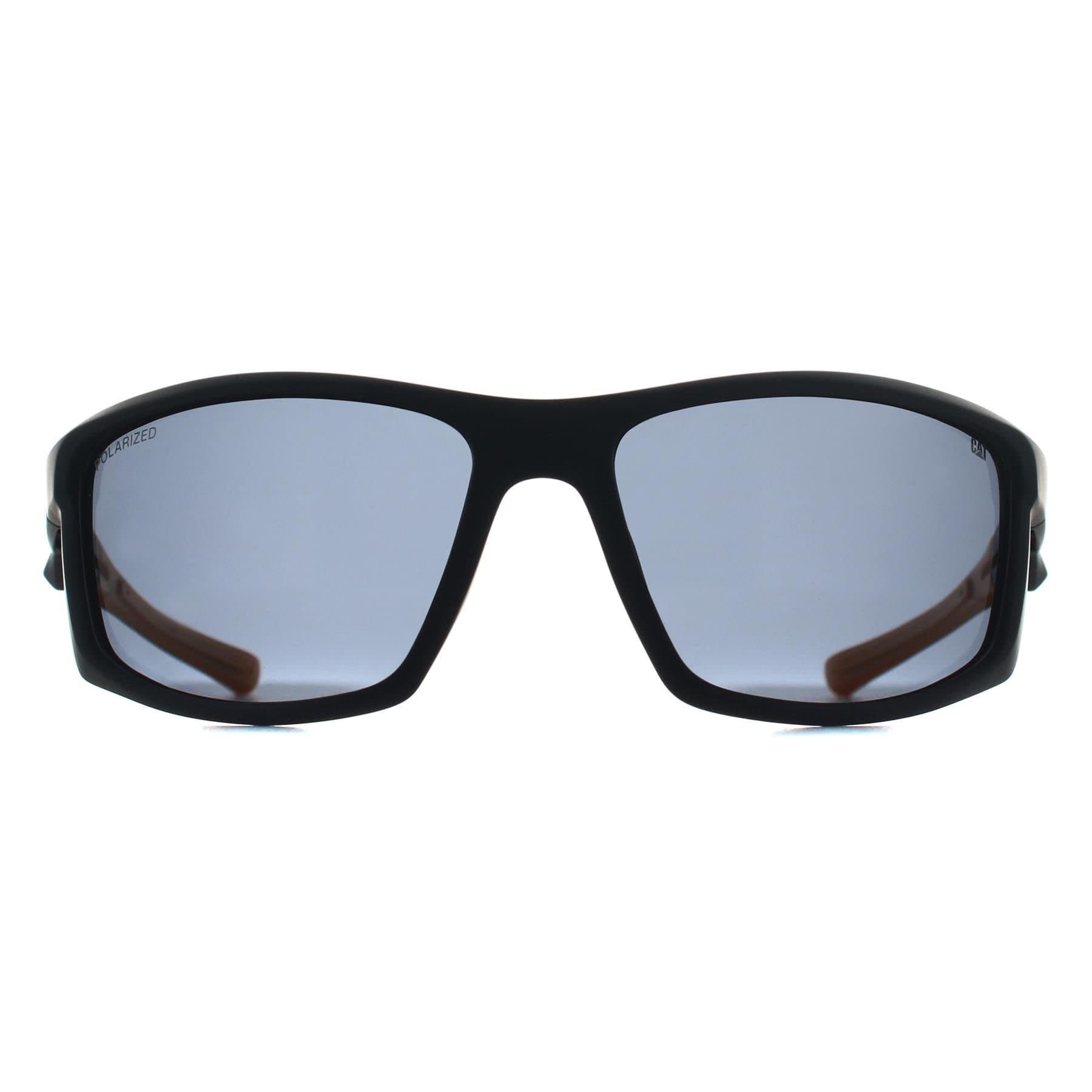 Caterpillar Caterpillar Men's Wrap Black Grey Polarized CTS-8015