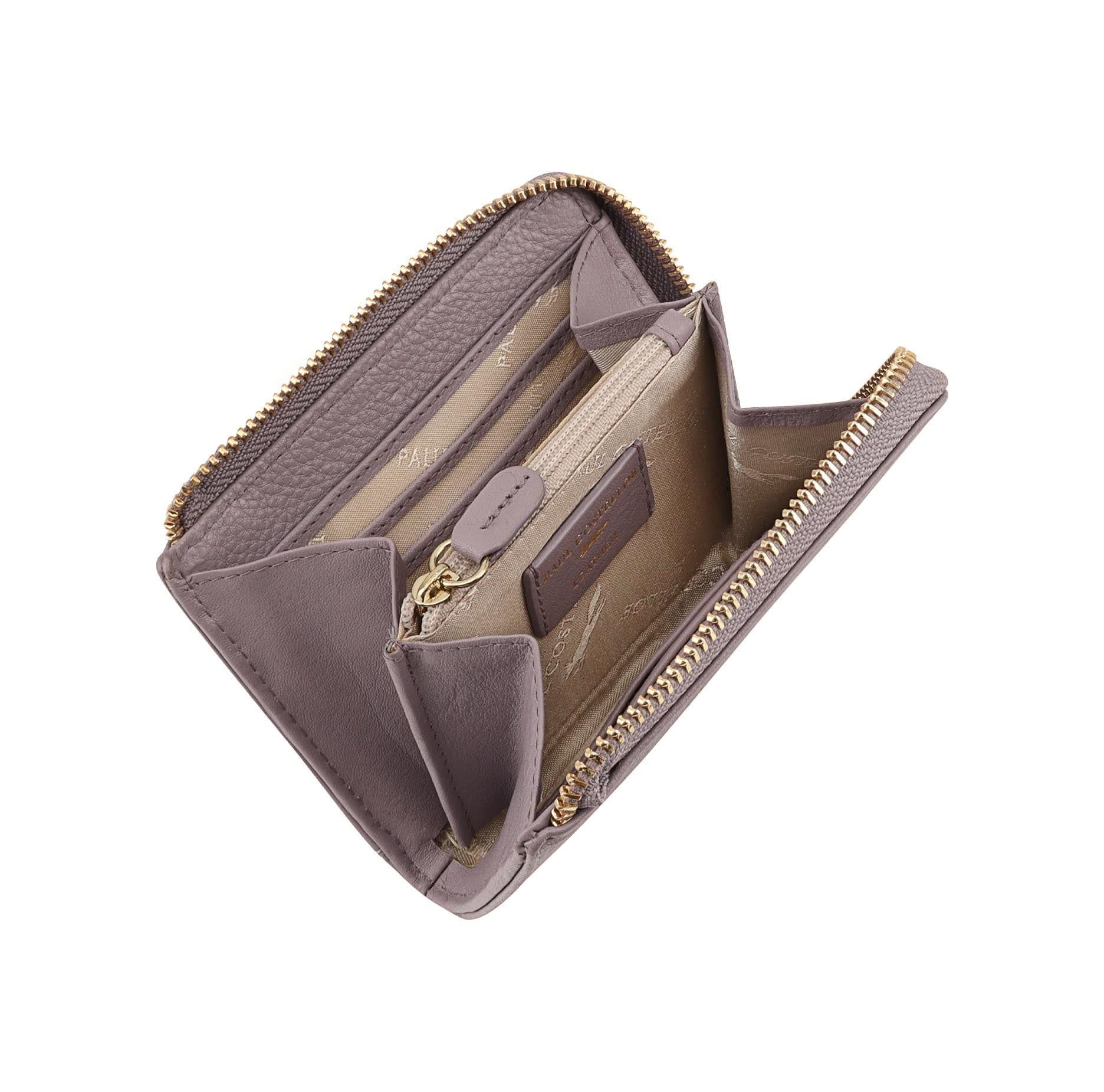 Paul Costelloe Paul Costelloe Women's Tano Leather Purse in Mauve - 4