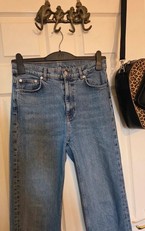 ARKET Arket Straight Cropped Stretch Jeans