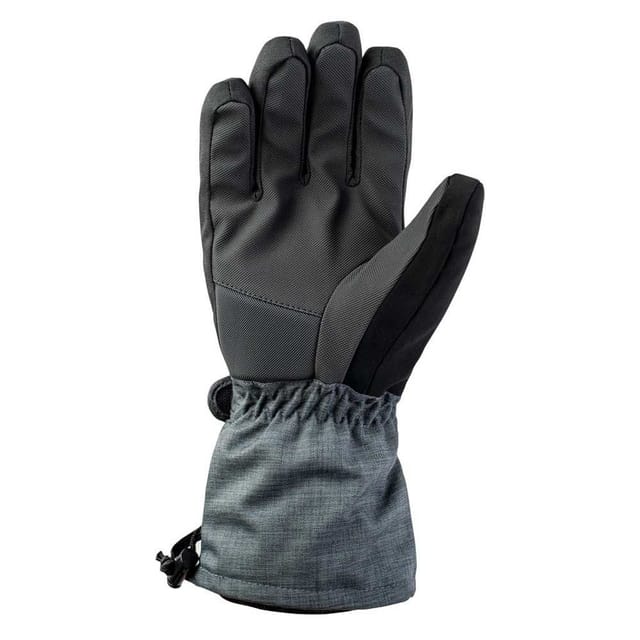 Iguana Iguana Men's Axel Logo Ski Gloves in Dark Grey - 2