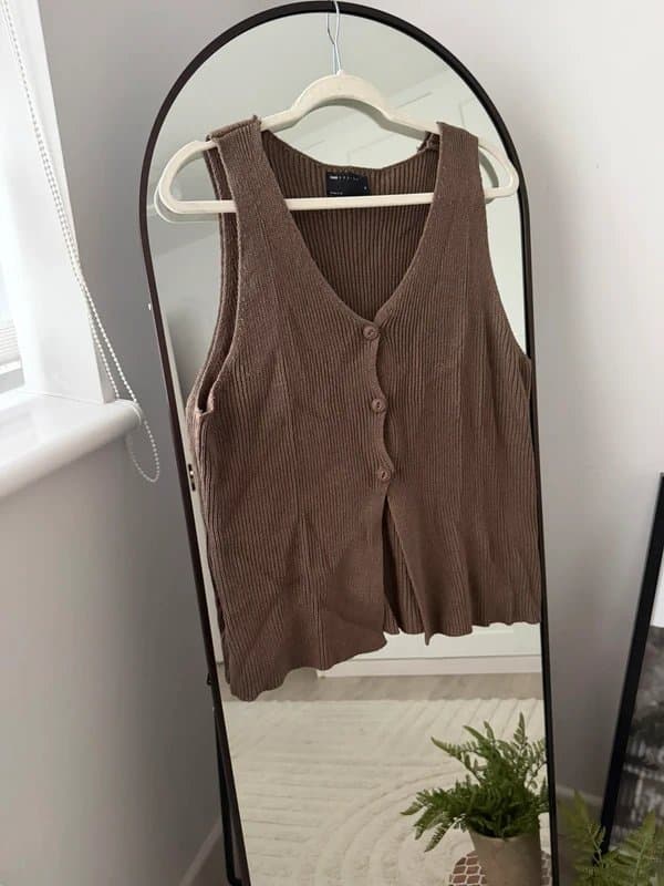 ASOS Asos Taupe Knit top
