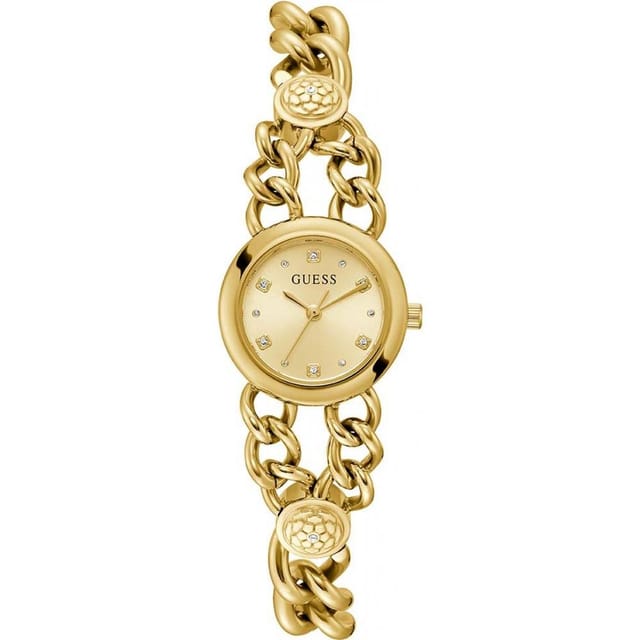 Guess Guess Women's GW0758L2 Bejeweled 25mm Quartz Watch in Gold - 2