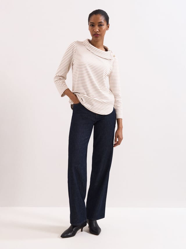 Phase Eight Phase Eight Women's Remy Textured Top in Ecru - 2