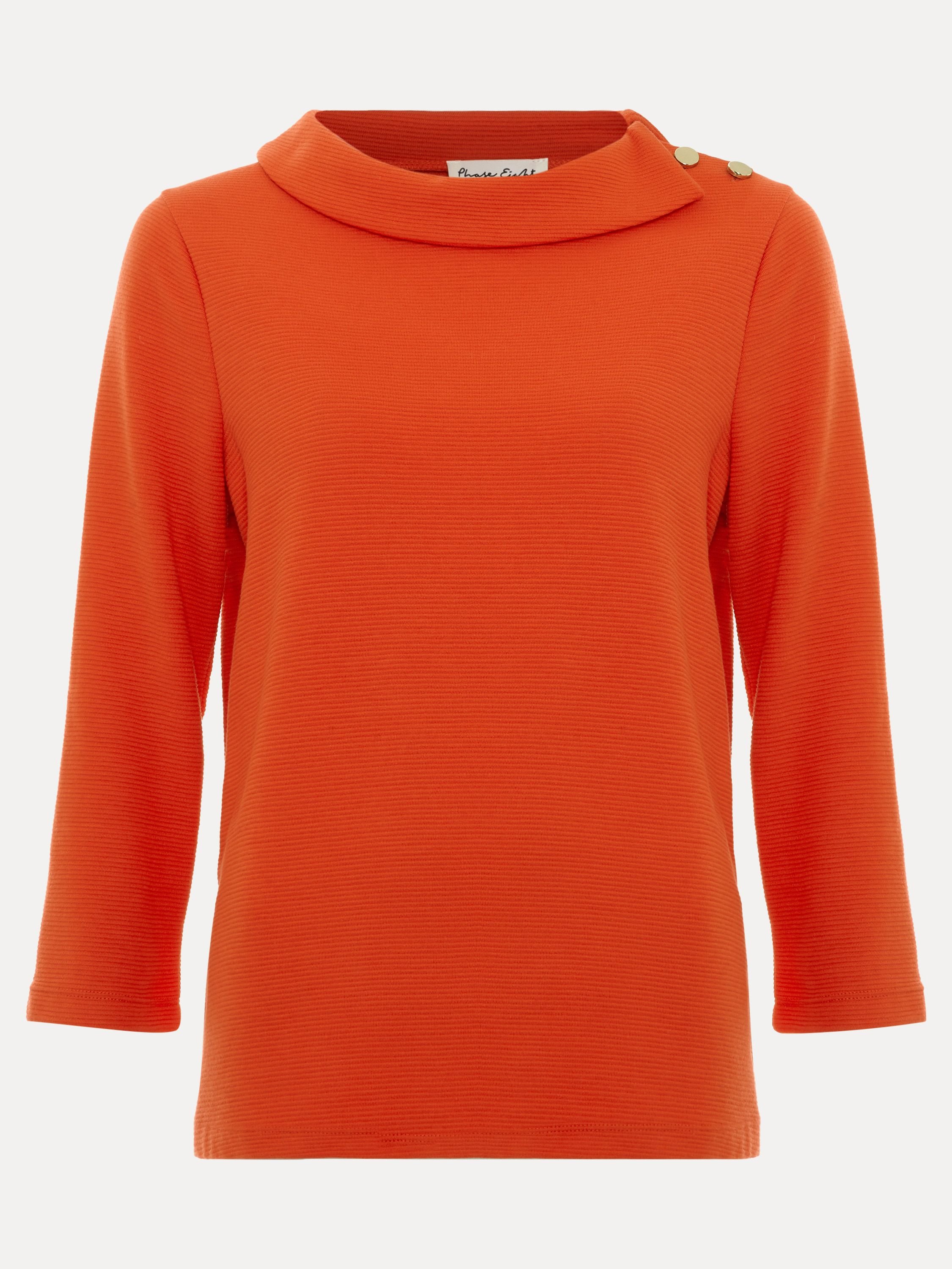 Phase Eight Phase Eight Women's Remy Textured Top in Scarlet - 2