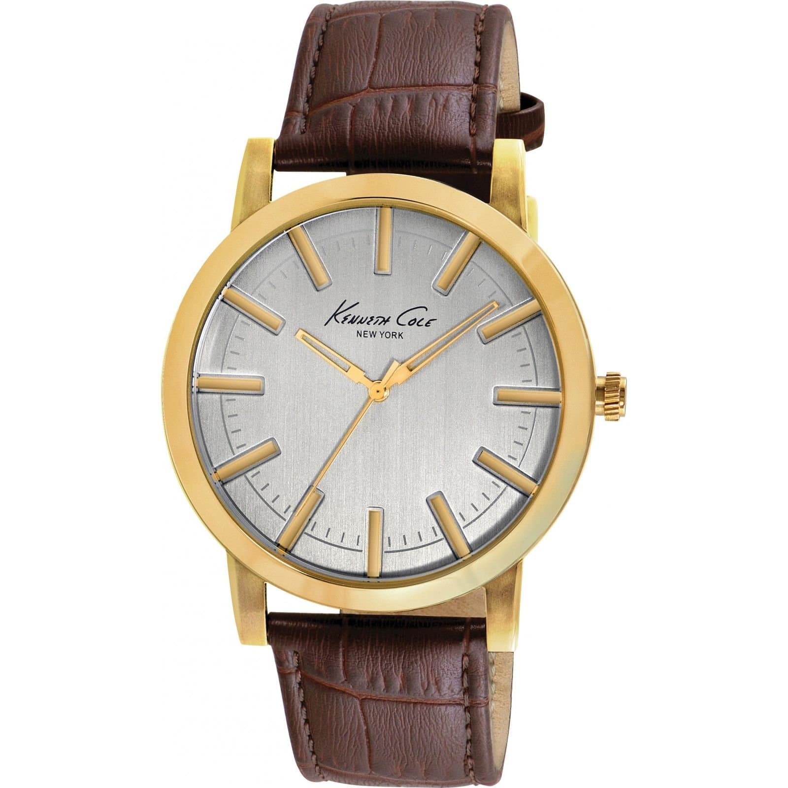 Kenneth Cole Kenneth Cole Men's IKC8043 44mm Quartz Watch in Brown