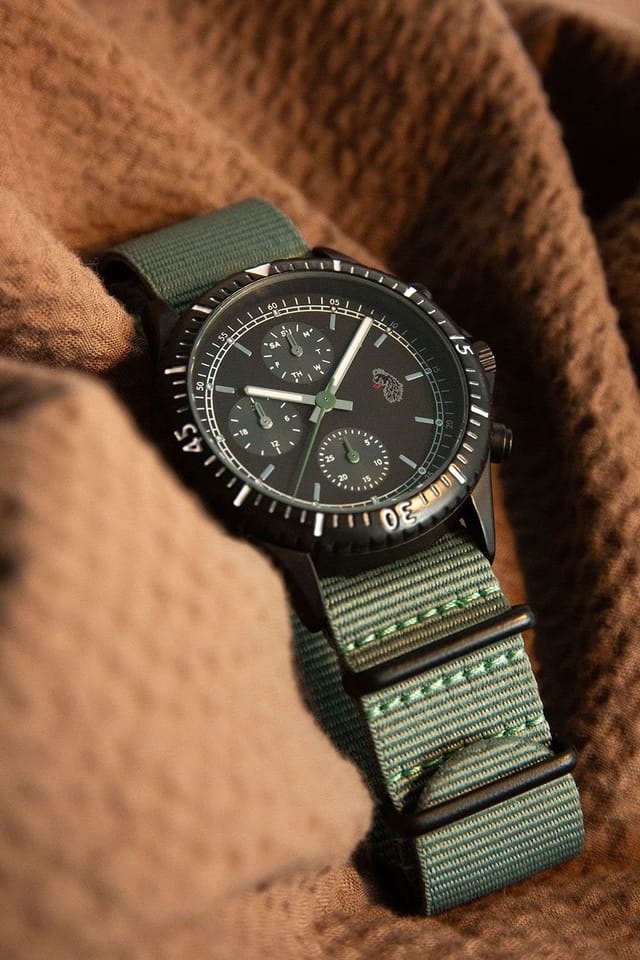 Luke 1977 Luke 1977 Men's Rolle Sports Watch in Green - 3