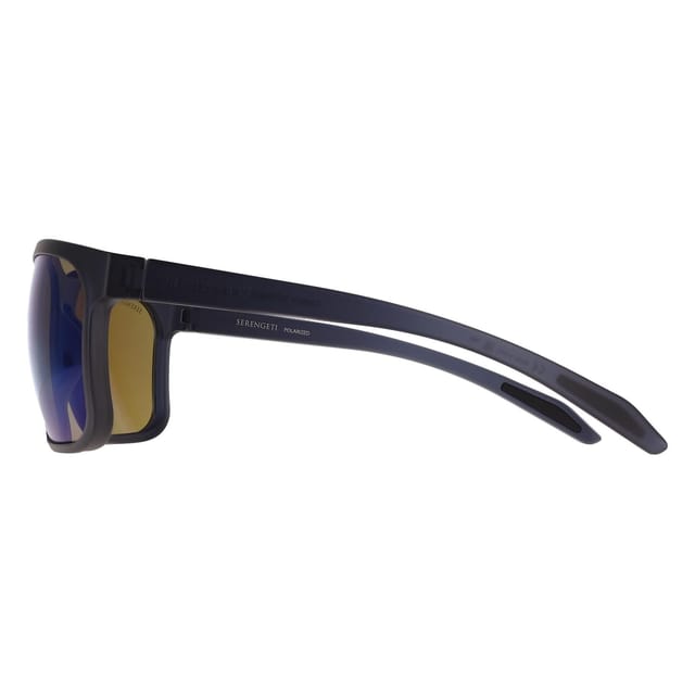 Serengeti Serengeti Men's Rectangle Matte Crystal Dark Grey Mineral Polarized 555nm Blue Carson - 3