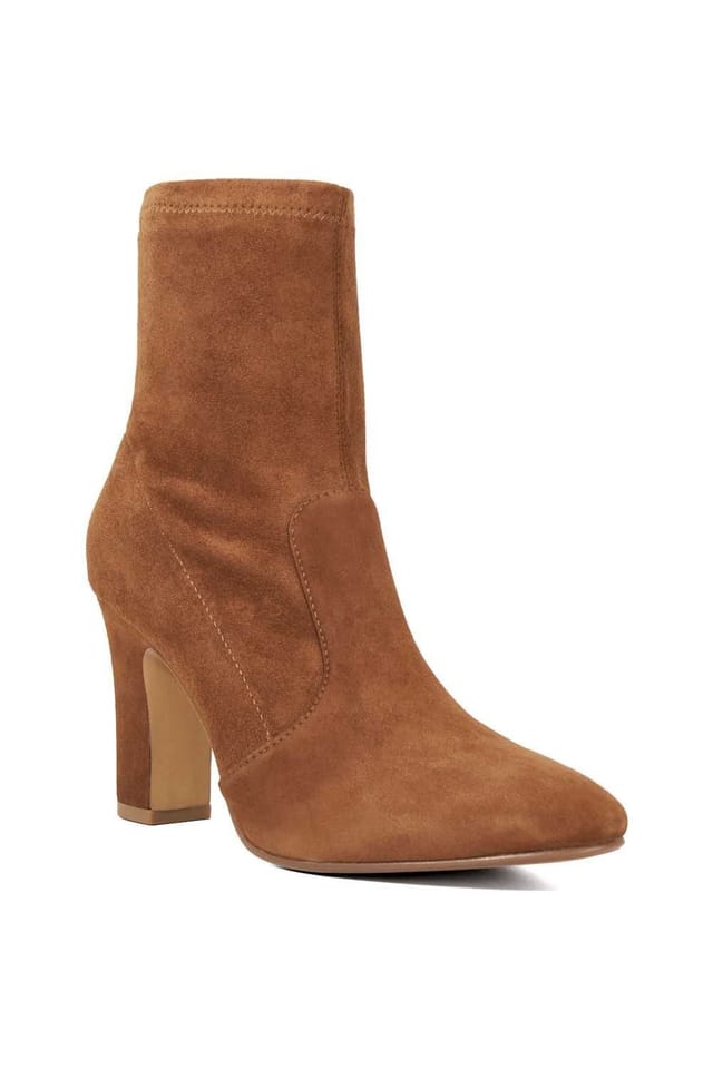 Dune London Dune London Women's 'Optilly' Suede Ankle Boots in Brown - 2
