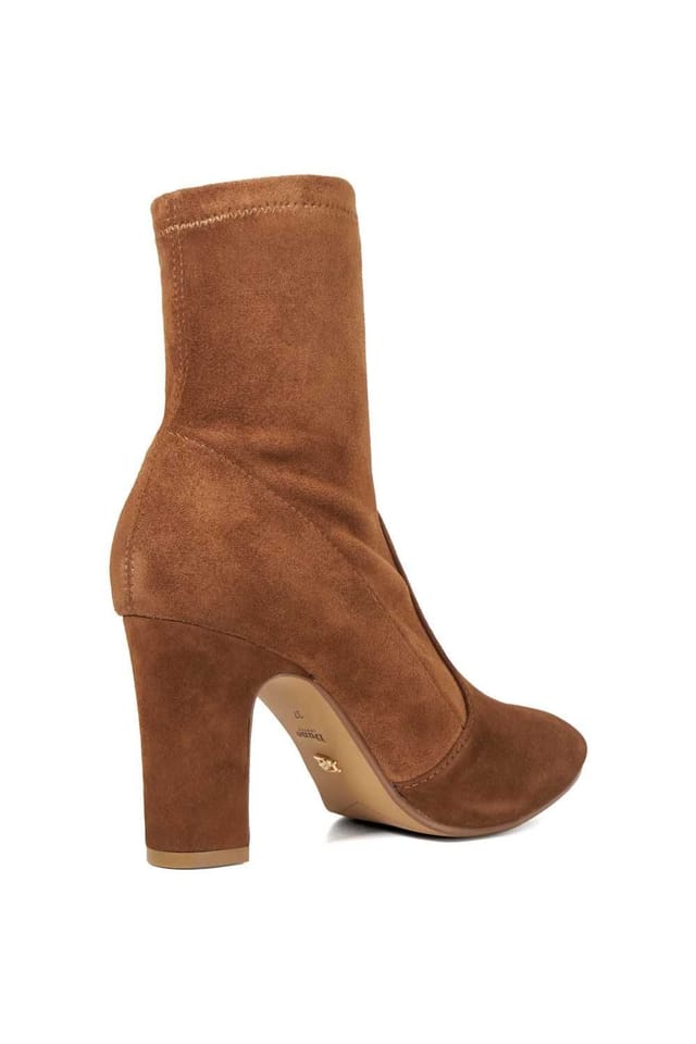 Dune London Dune London Women's 'Optilly' Suede Ankle Boots in Brown - 3