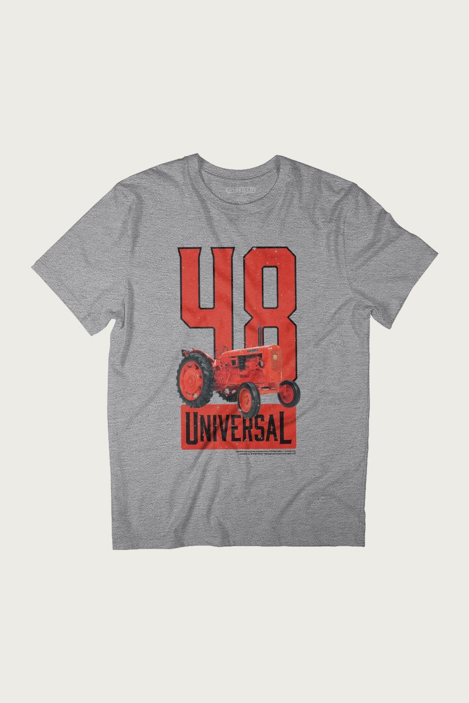 Nuffield Nuffield Men's Tractor Est. 1948 British Motor Heritage T-Shirt in Mid Grey - 2