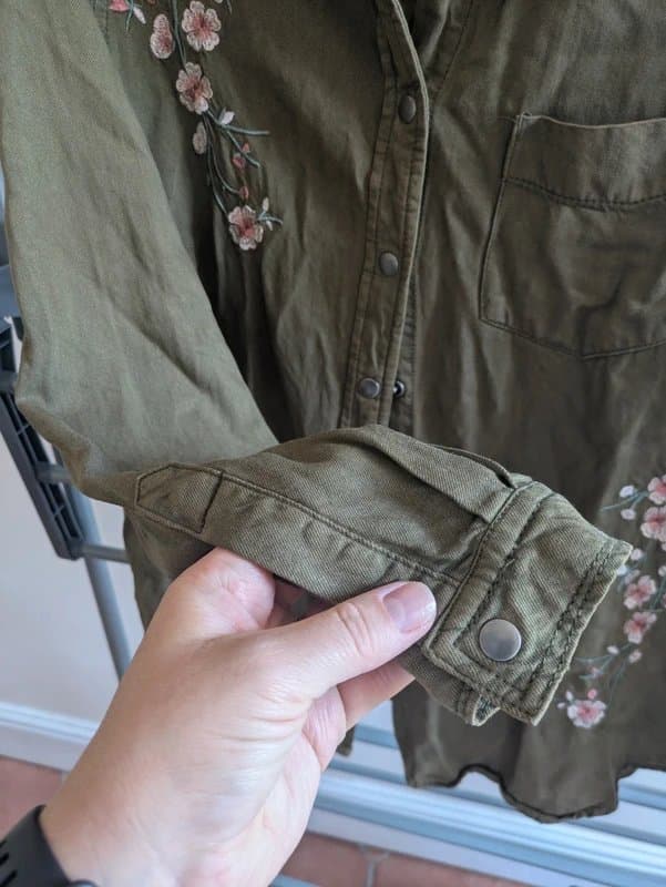 New Look Embroidered shirt