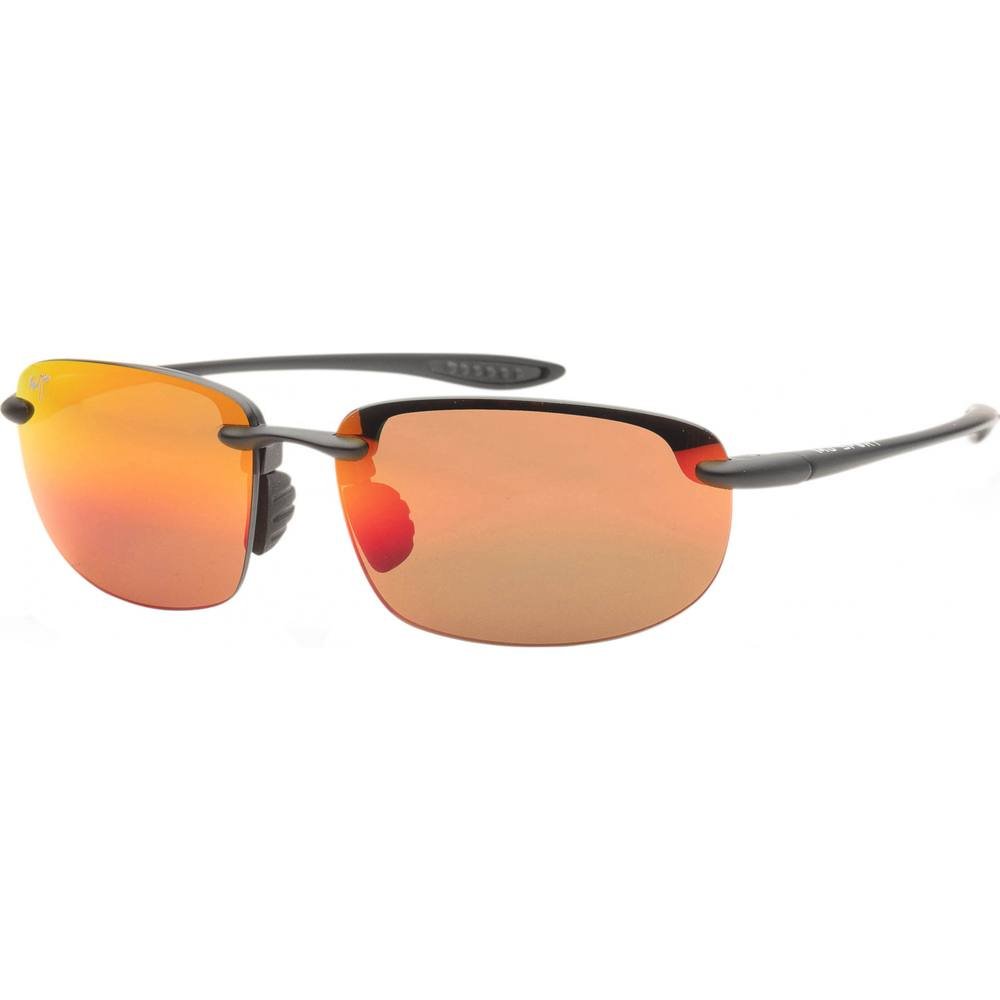 Maui Jim Maui Jim Men's MJ0407SA-002 Hookipa Aviator/Navigator Sunglasses in Black - 1