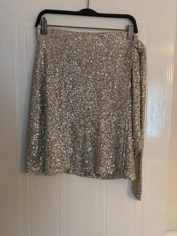 Never Fully Dressed Never fully dressed sequin wrap skirt - 1