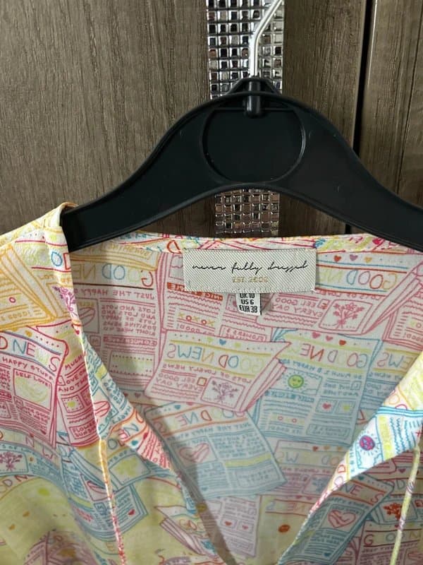 Never Fully Dressed Never fully dressed top size 10