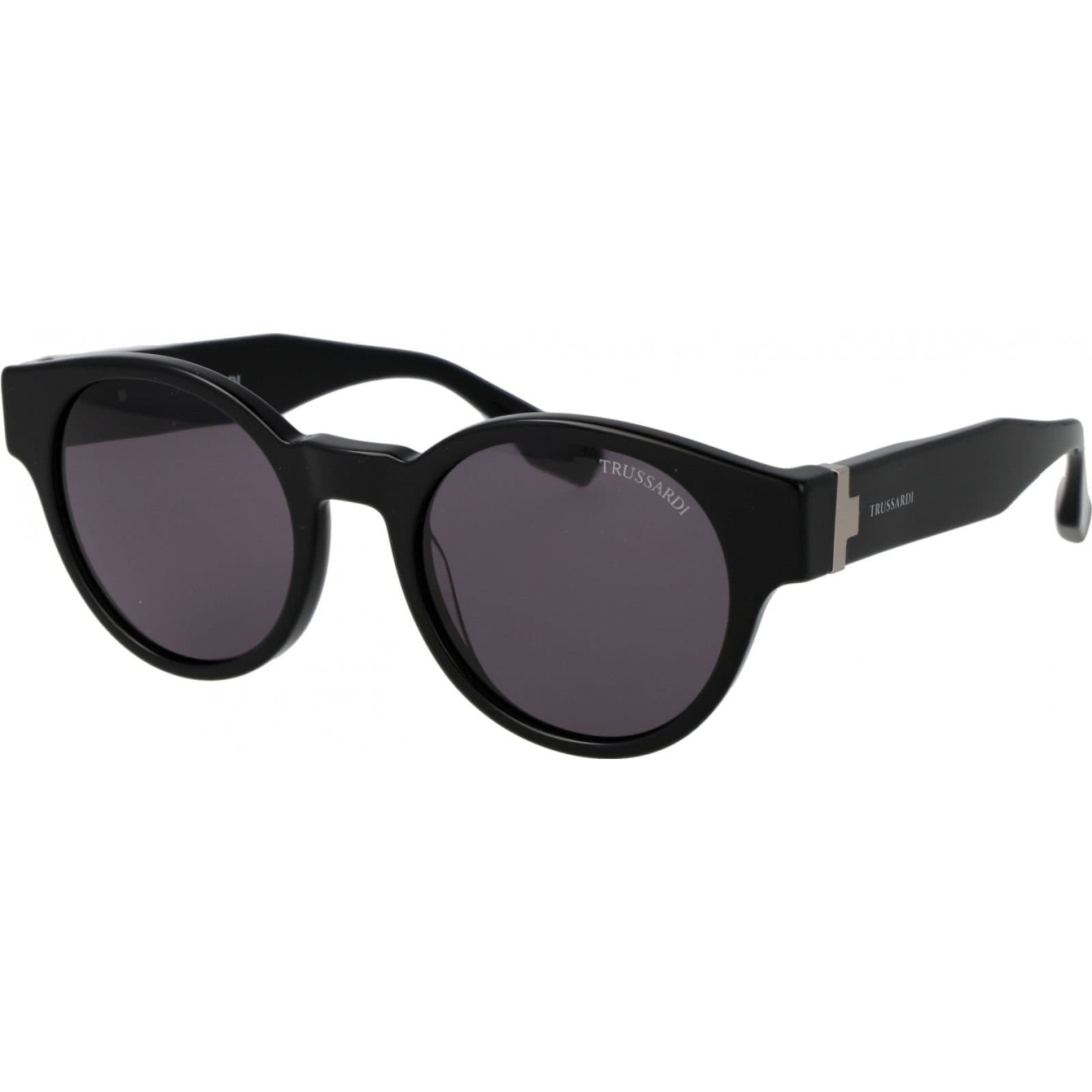 Trussardi Trussardi Men's TSM9027 52A01 Panthos (Tea Cup) Sunglasses in Black