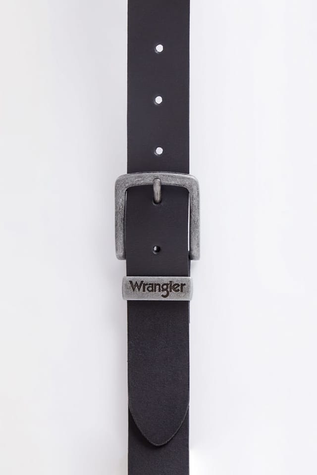 Wrangler Wrangler Men's Metal Loop Belt Black - 2