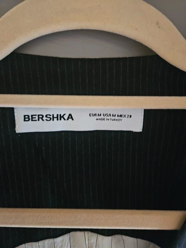 Bershka Bershka  pinstripe waistcoat