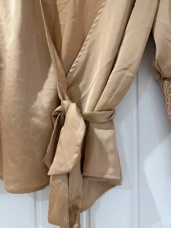 Never Fully Dressed Never Fully Dressed Silk Tie Shirt