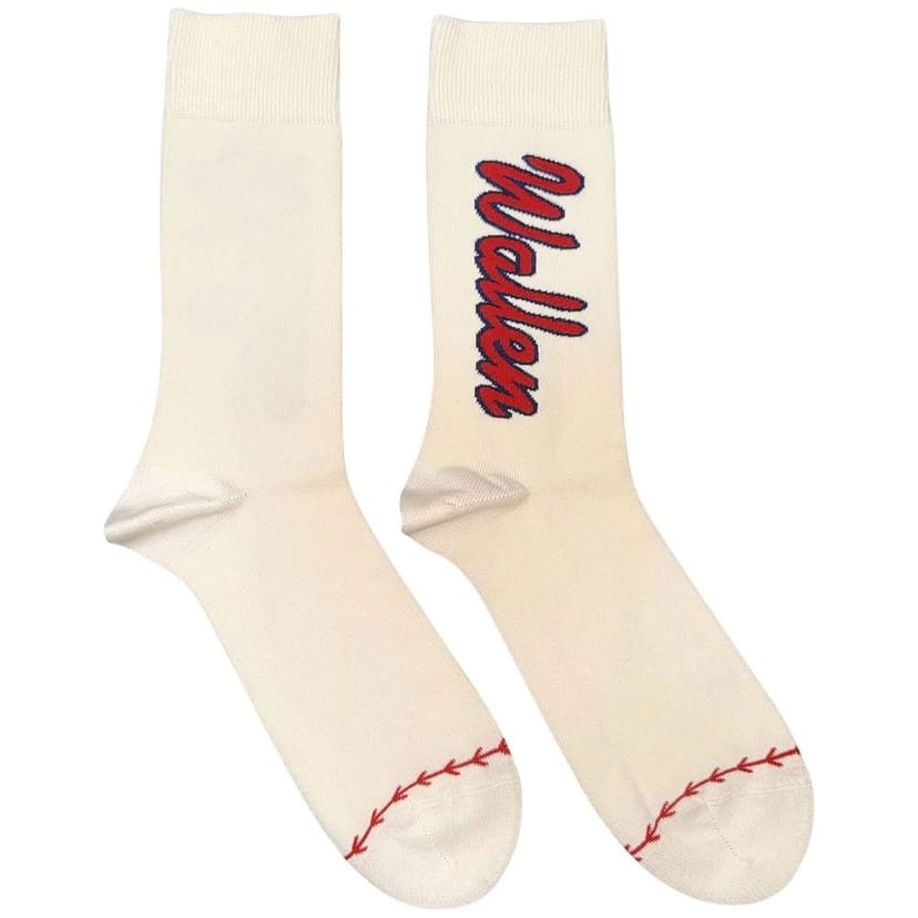 Morgan Wallen Morgan Wallen Men's Ankle Socks in Natural - 1