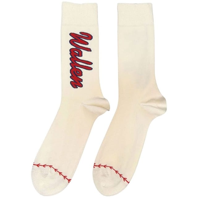 Morgan Wallen Morgan Wallen Men's Ankle Socks in Natural - 2
