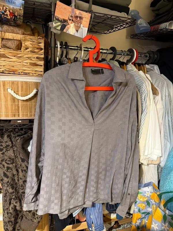 ASOS ASOS grey tunic style shirt
