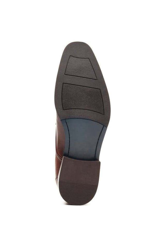 Base London Base London Men's Dome Lace Up Shoe in Tan - 3