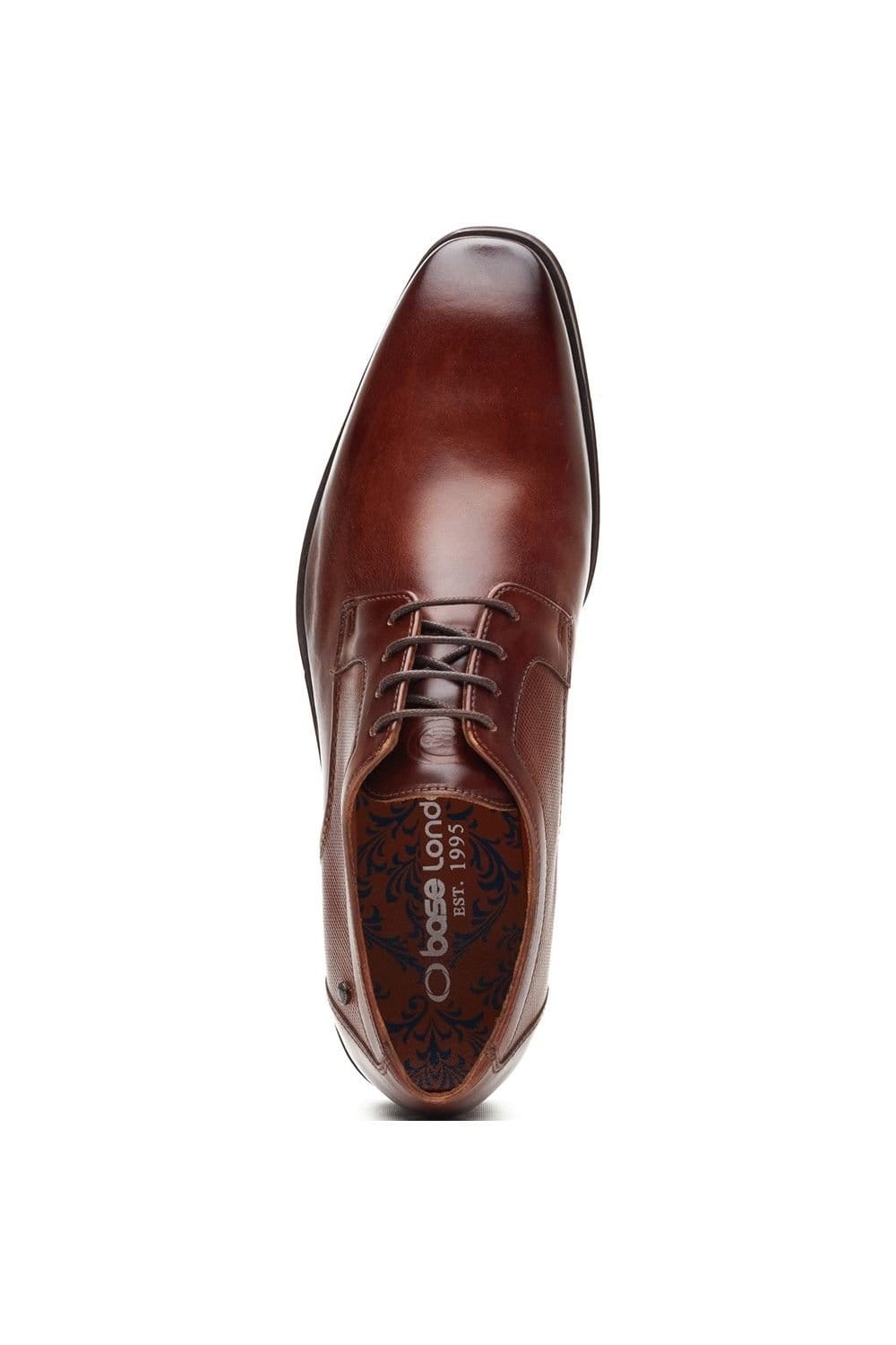 Base London Base London Men's Dome Lace Up Shoe in Tan - 4