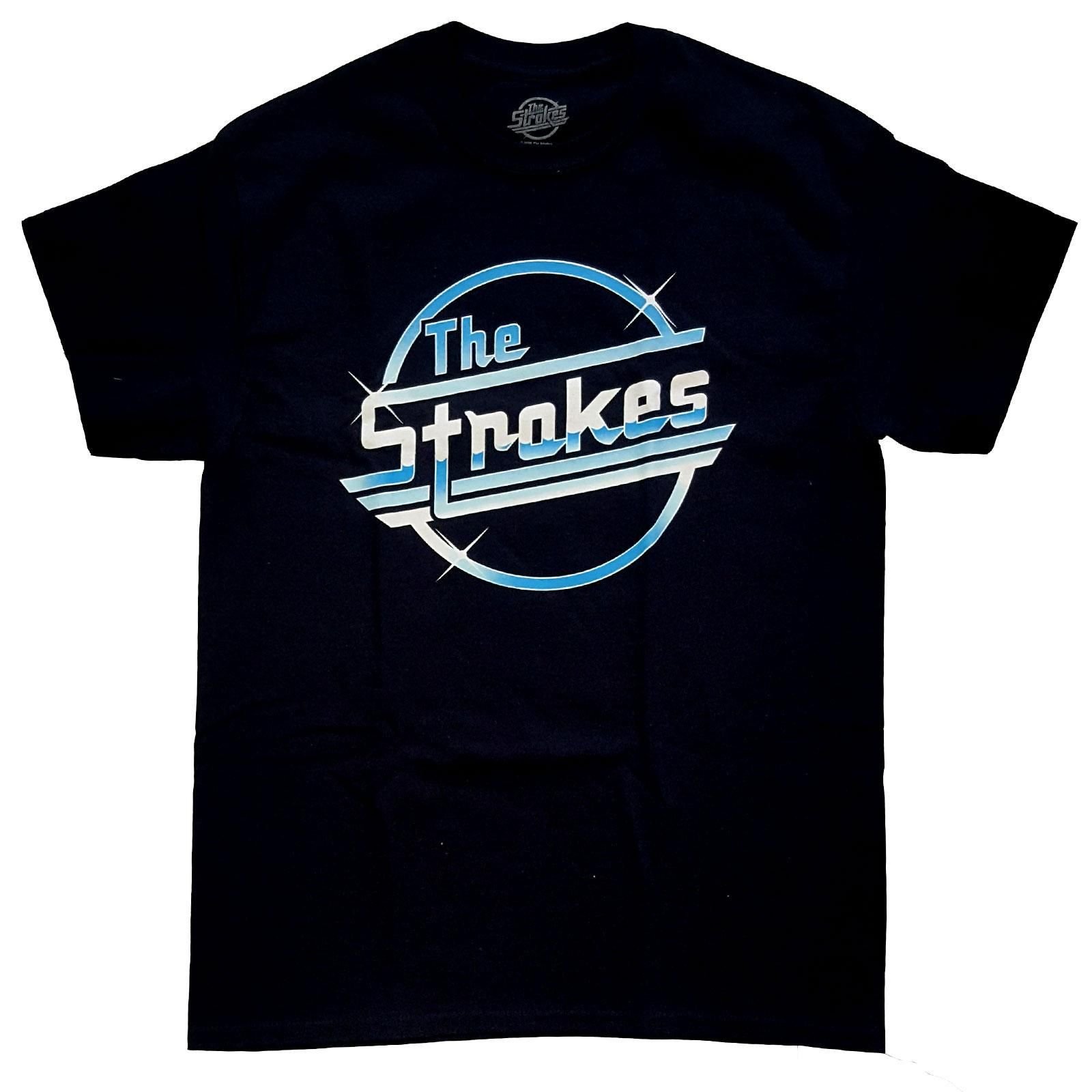 The Strokes The Strokes Men's OG Magna T-Shirt in Black - 4